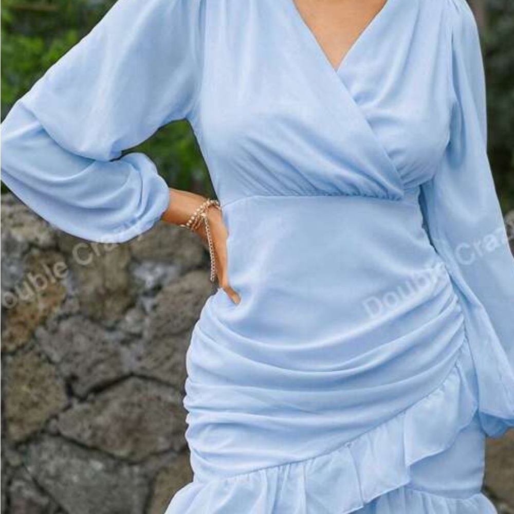Women's Light Blue Dress